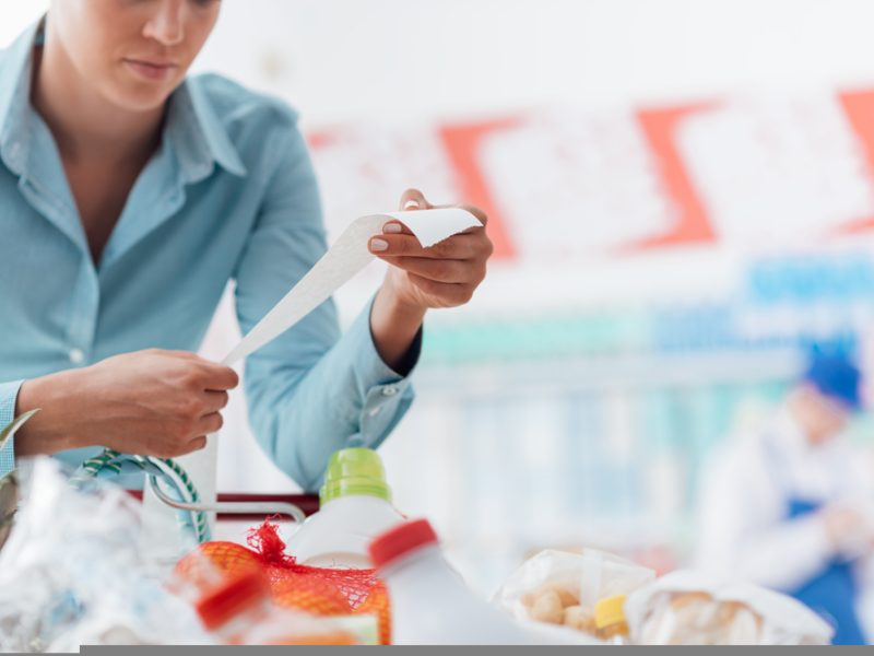 Supermarket shopping - re rise in cost of groceries