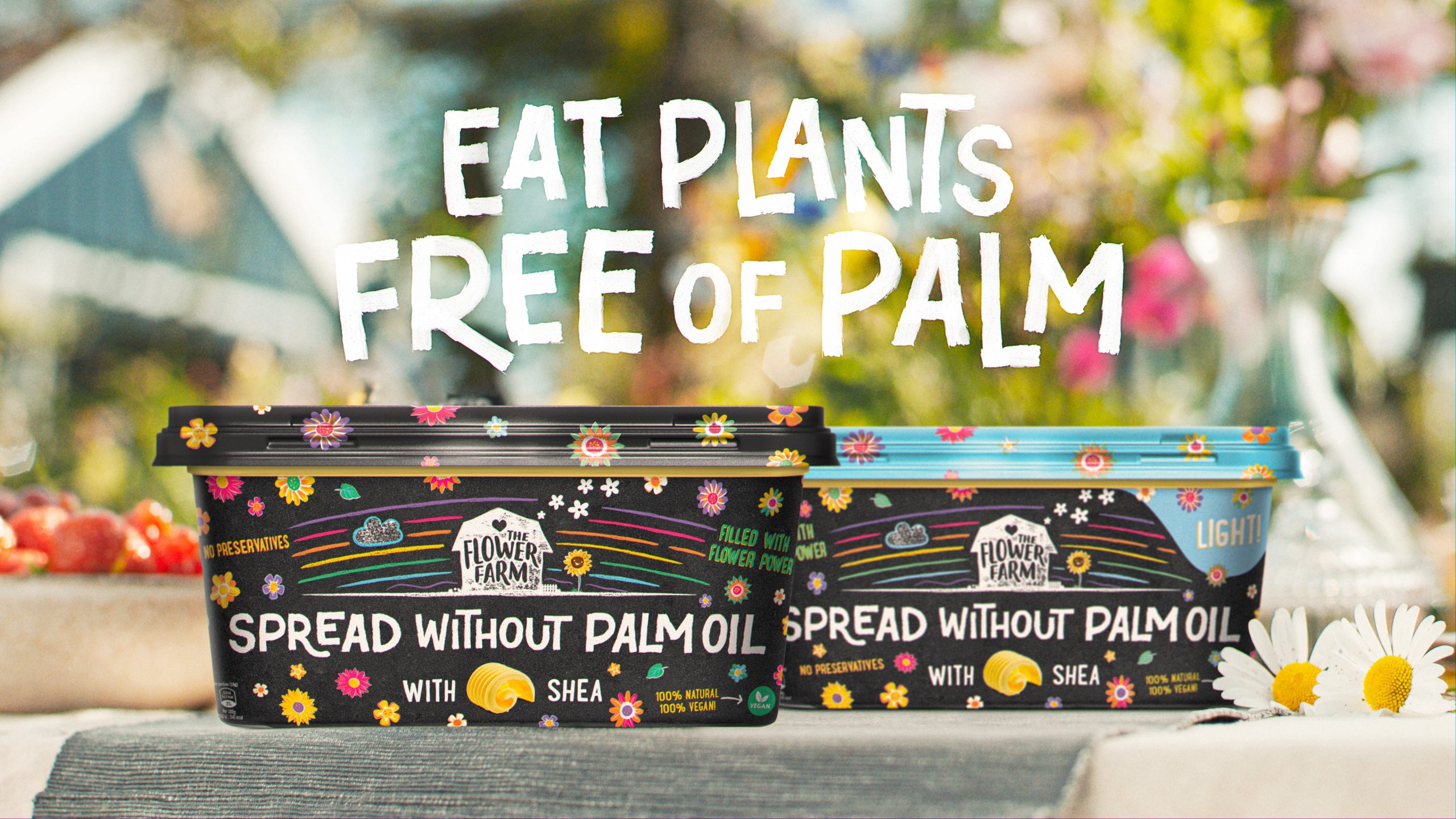 The Flower Farm palm oil-free margarine