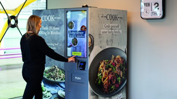 Cook is set to innovate in the catering sector as it rolls-out its industry leading frozen meal vending machines for UK workers from this month.