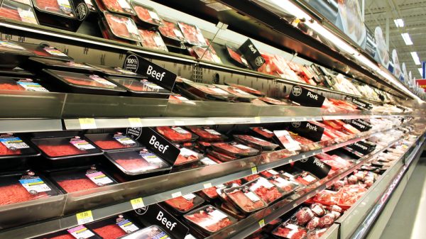 Meat aisle - re supermarkets accused of greenwashing