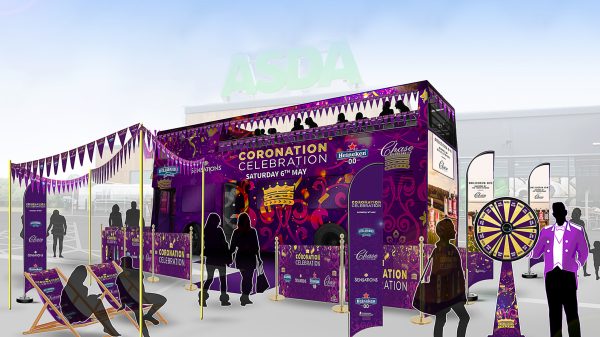 Asda Coronation bus activation