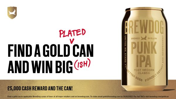 BrewDog Gold Can competition
