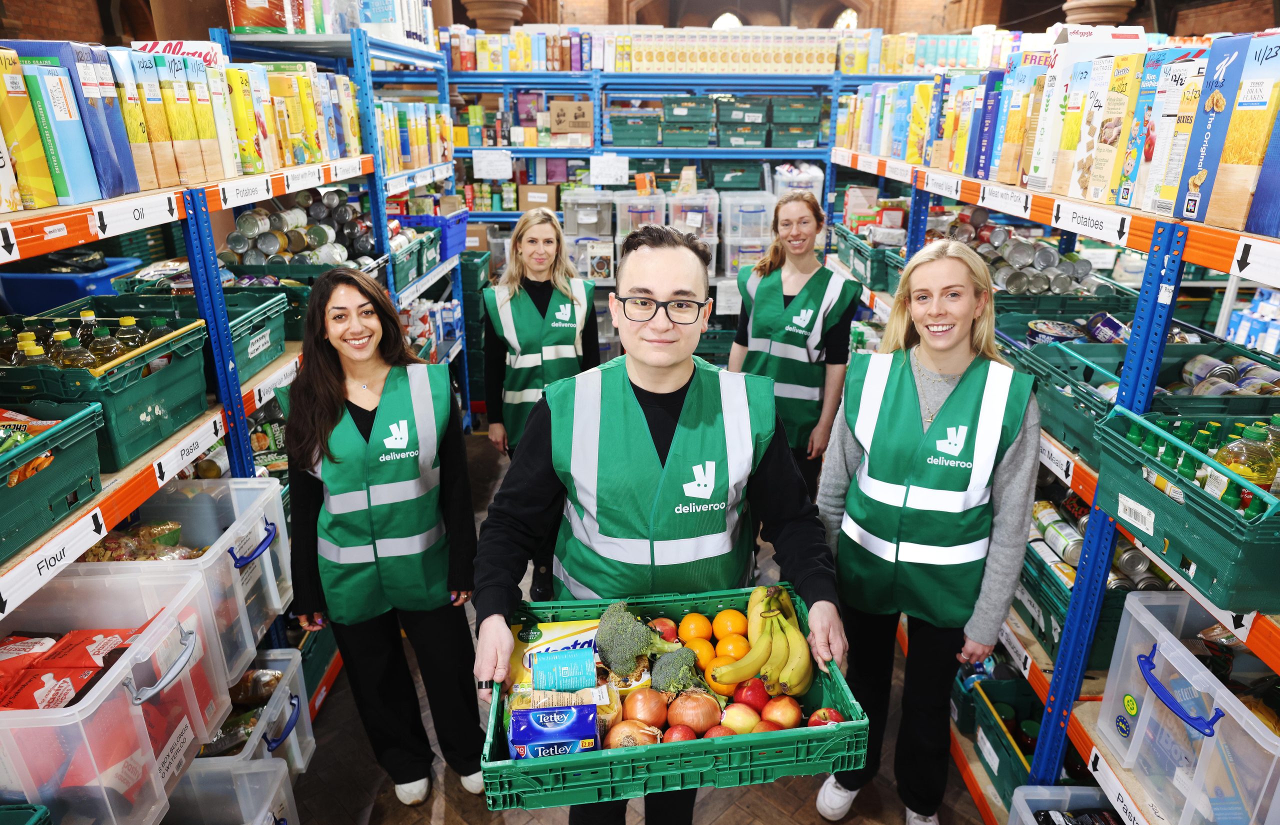 Deliveroo and the Trussell Trust have unveiled a new commitment to help provide over two million meals to people facing hunger crisis across the UK.