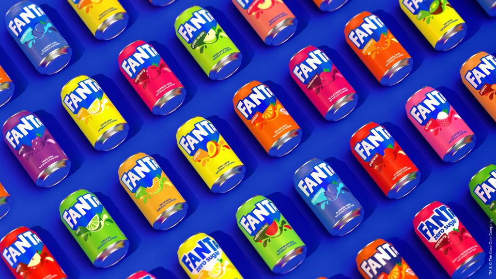Fanta rebrand