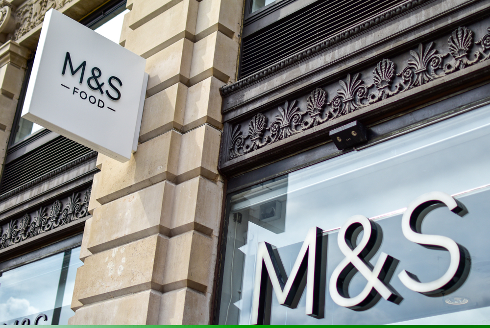 M&S store sign