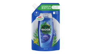 Radox refillable shower gel pouch