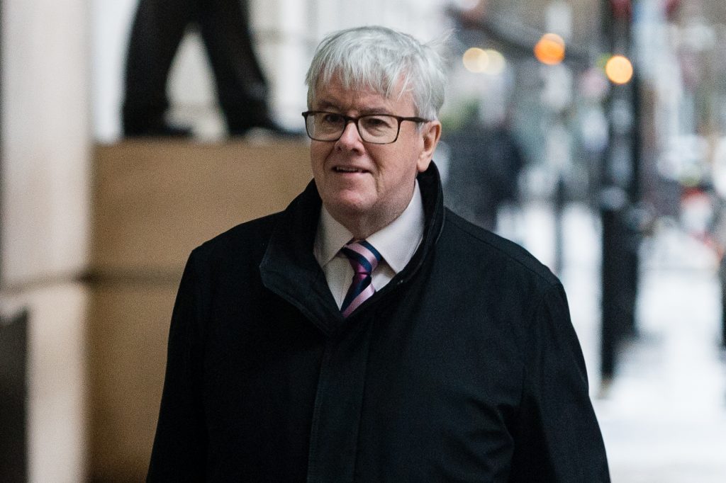 Tesco chairman John Allan is defending its "slender" profit margin as food prices continue to rise during the cost-of-living crisis.