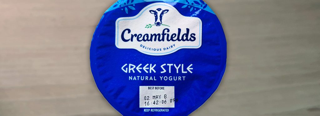 Tesco Creamfields Greek Style yoghurt