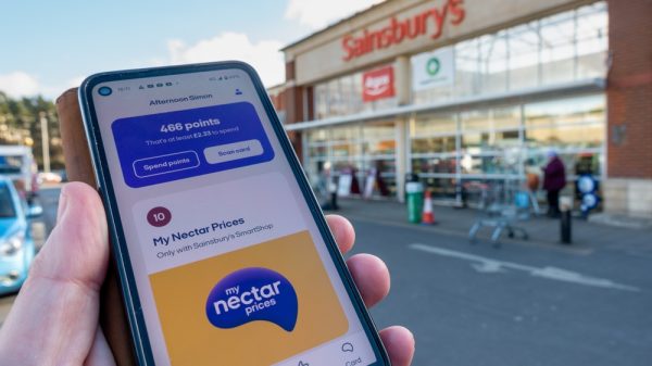 Sainsbury's supermarket loyalty scheme