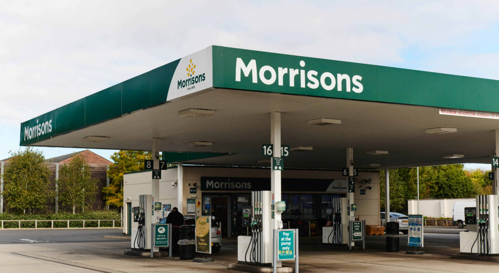 Morrisons forecourt