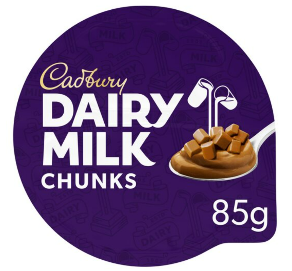 Cadbury dessert yoghurt pot