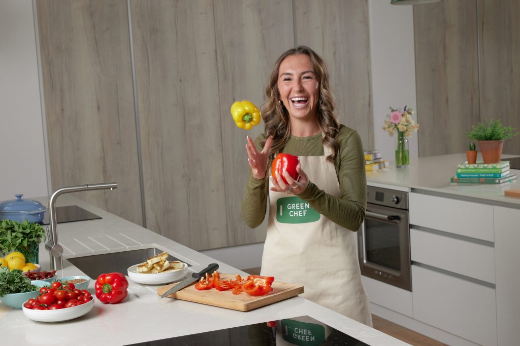 Green Chef ambassador Katie Zelem
