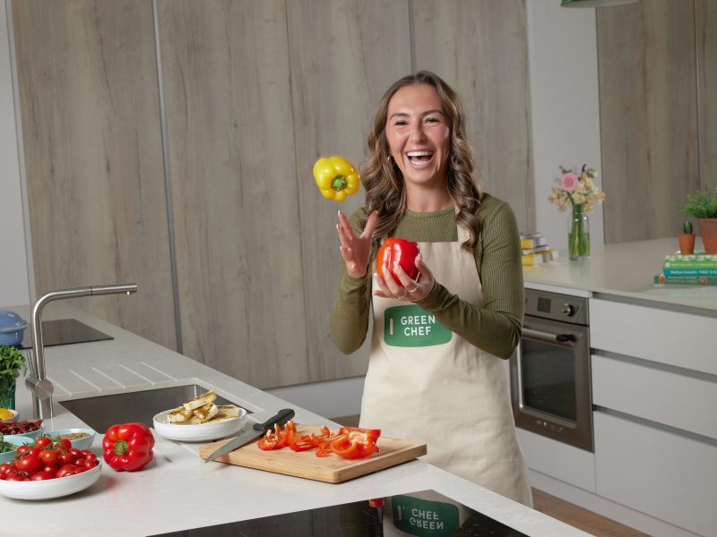 Green Chef ambassador Katie Zelem