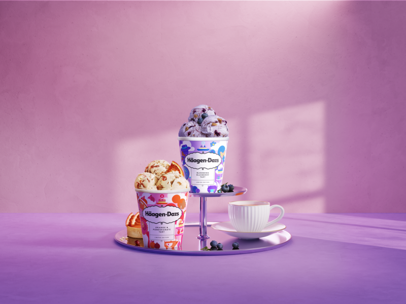Häagen-Dazs limited-edition afternoon tea ice cream