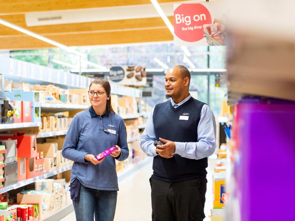 Lidl store colleagues