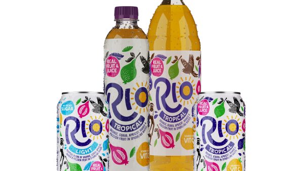 Rio soft drinks bottles