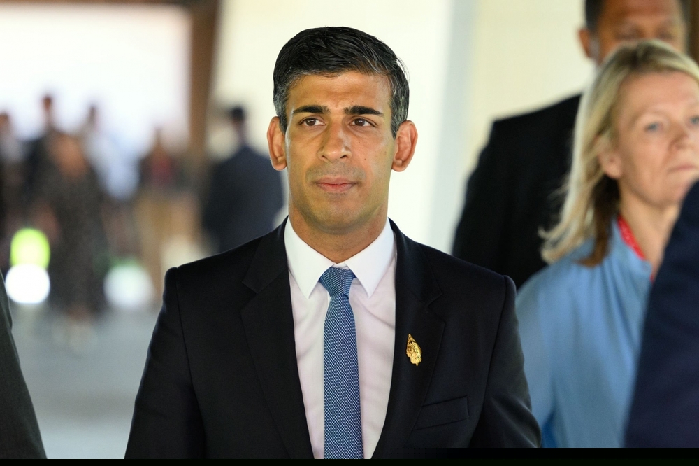 Prime minister Rishi Sunak - re to meet with supermarkets amid rising inflation