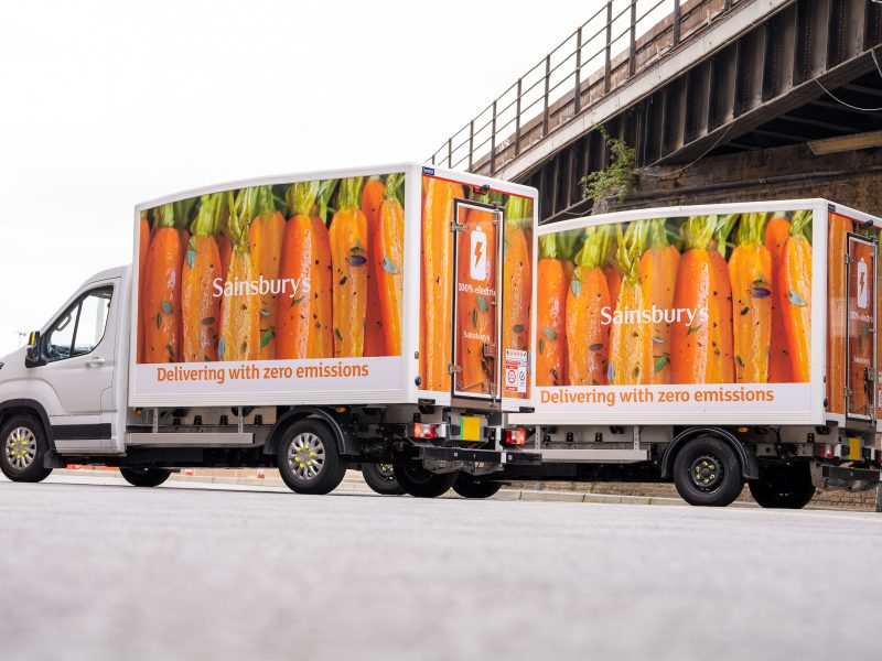Sainsbury's electric vehicle