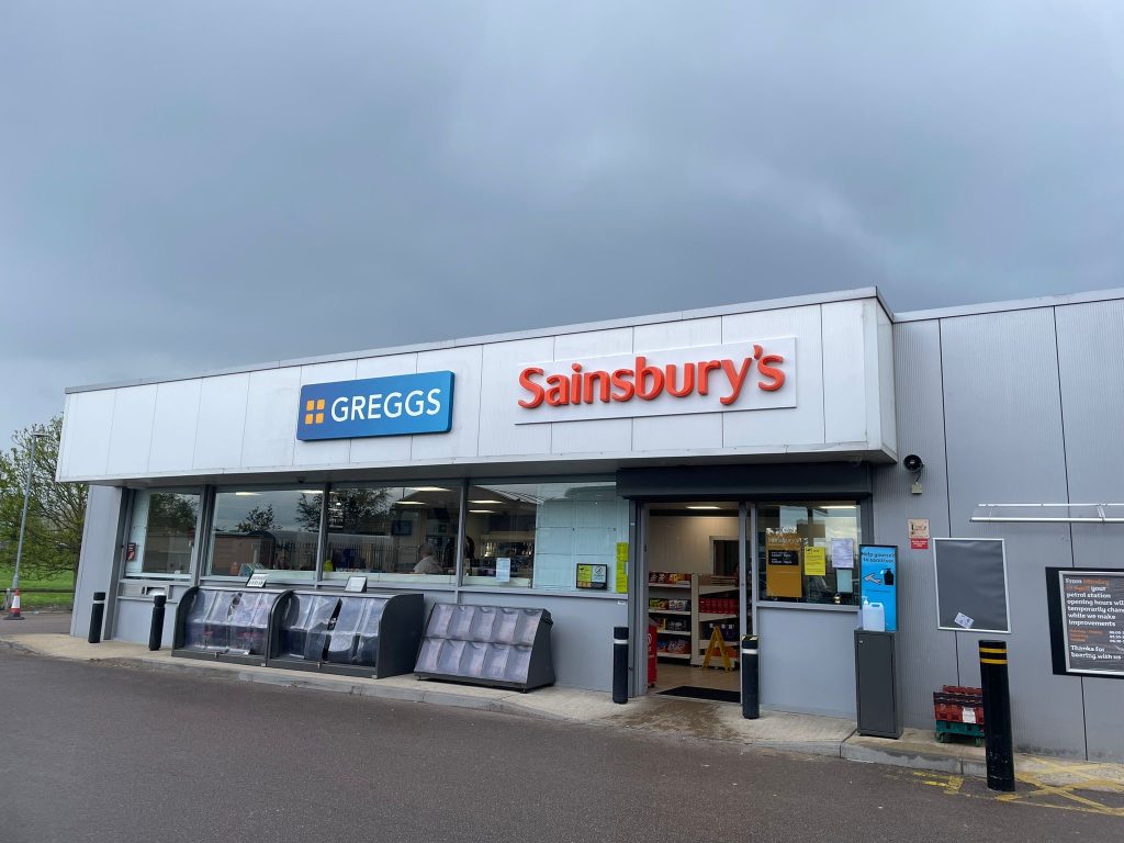 Sainsbury's and Greggs concession