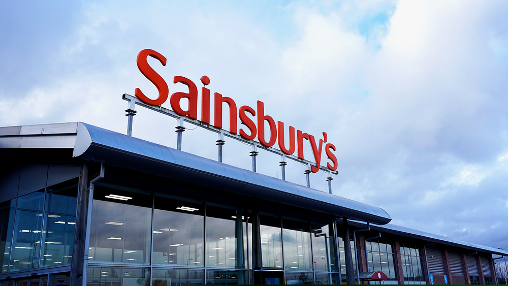 Sainsbury's store sign