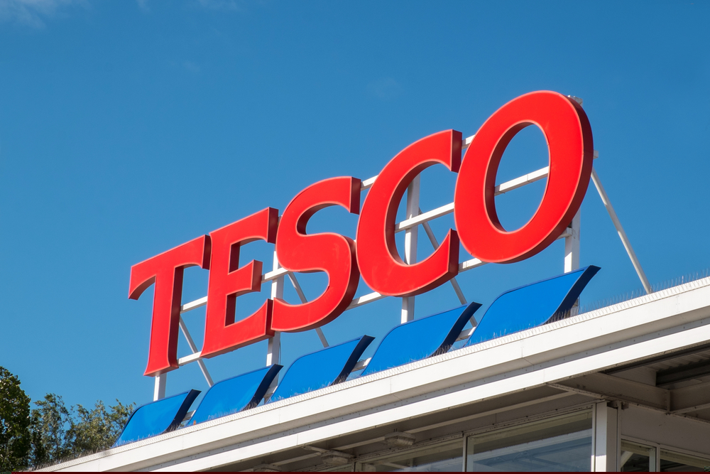 Tesco sign