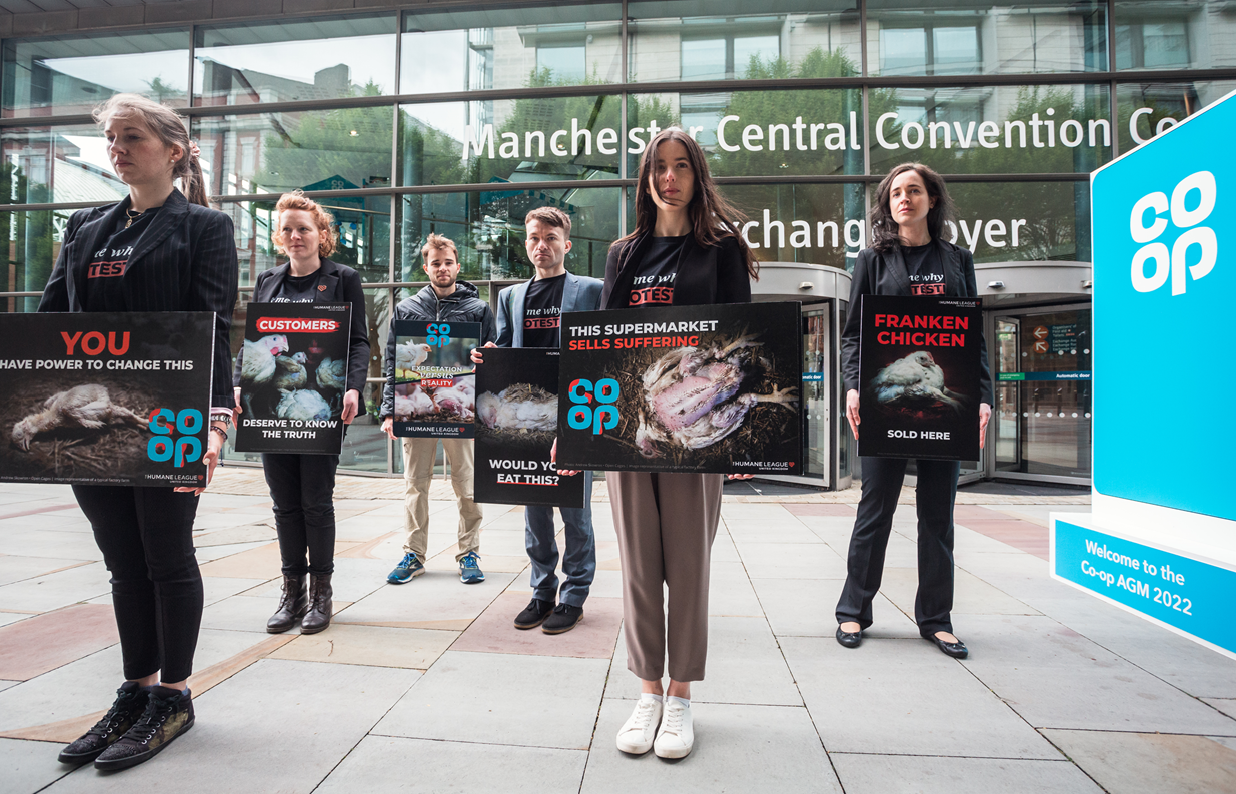 Co-op members at AGM