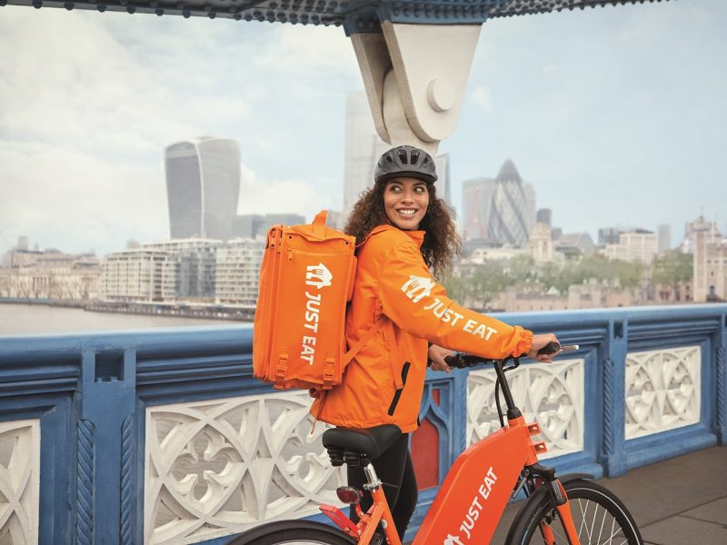 Just Eat delivery driver