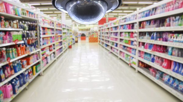 supermarket CCTV camera
