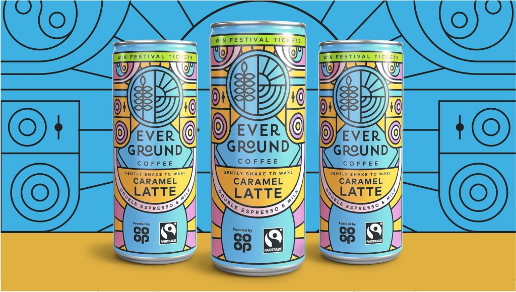 Co-op canned lattes