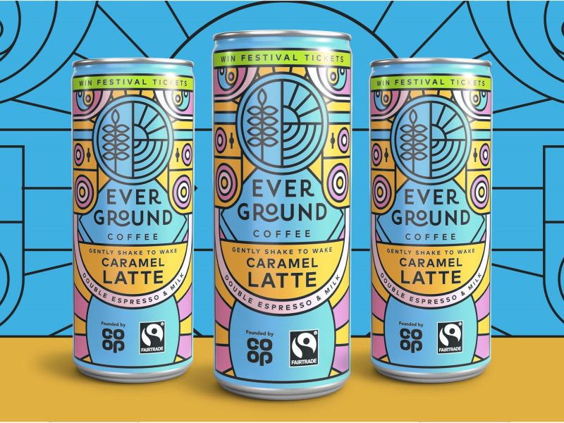 Co-op canned lattes