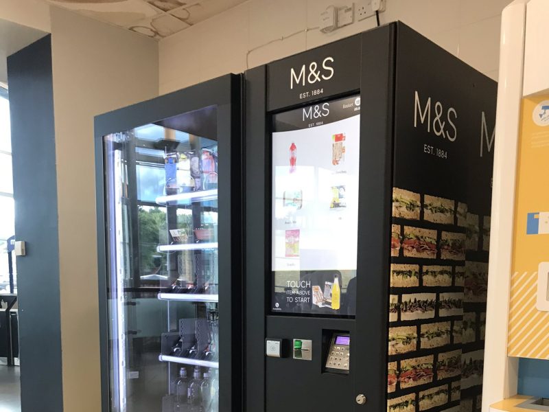M&S vending machine