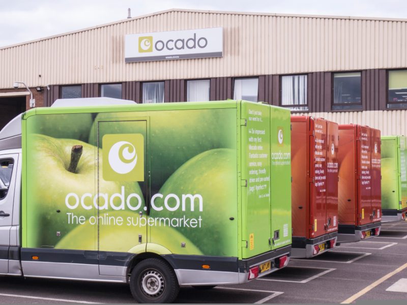 Ocado vans