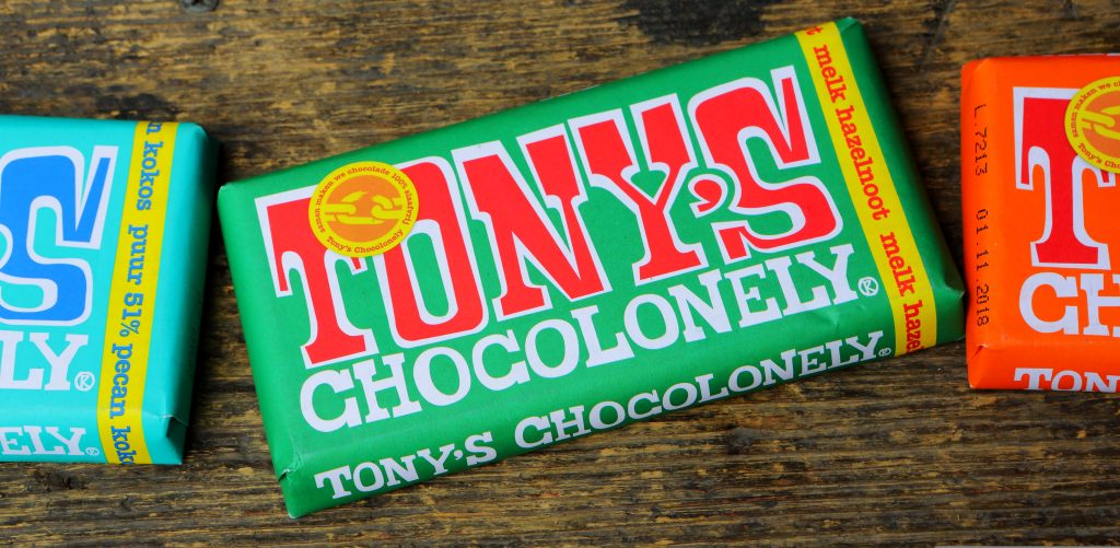 Tony's chocolonely chocolate bar
