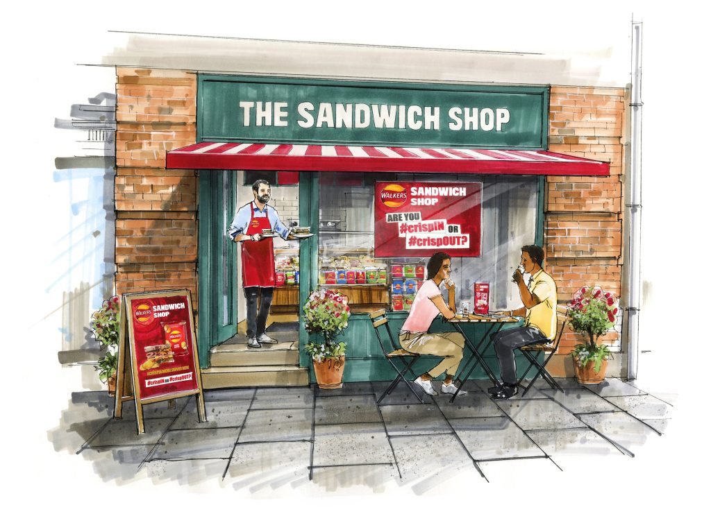 Walkers sandwich shop