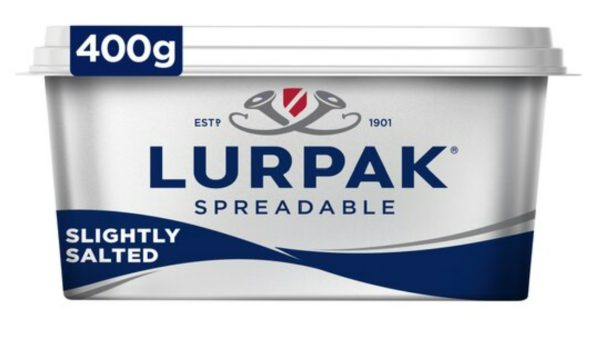 Lurpak 400g spreadable butter