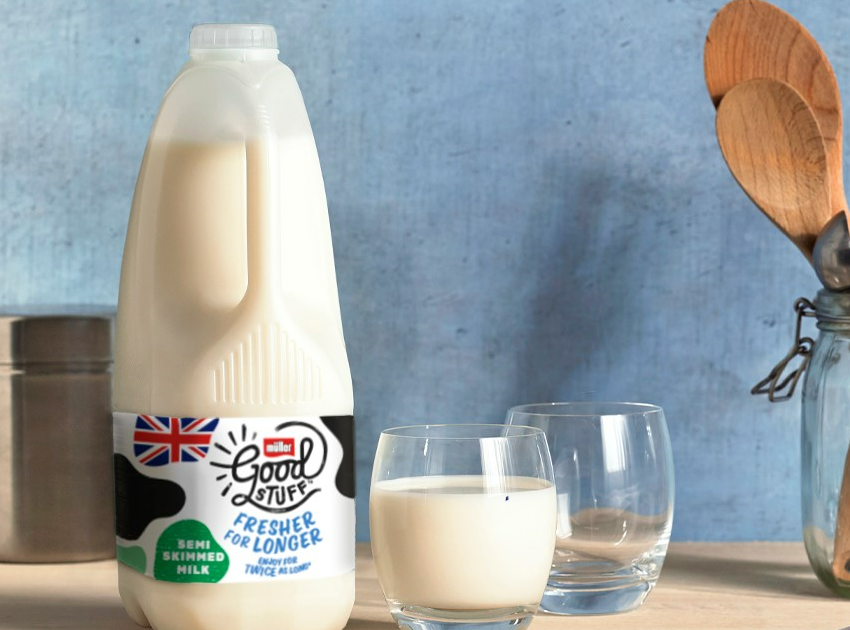 Muller filtered milk range