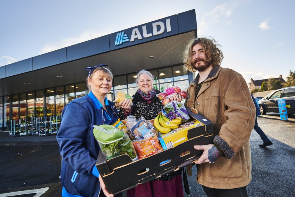 Aldi donation package