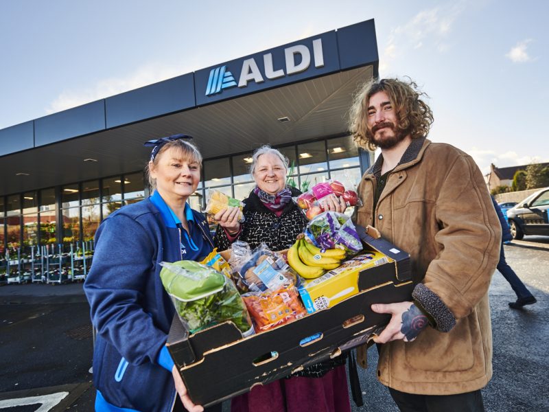 Aldi donation package
