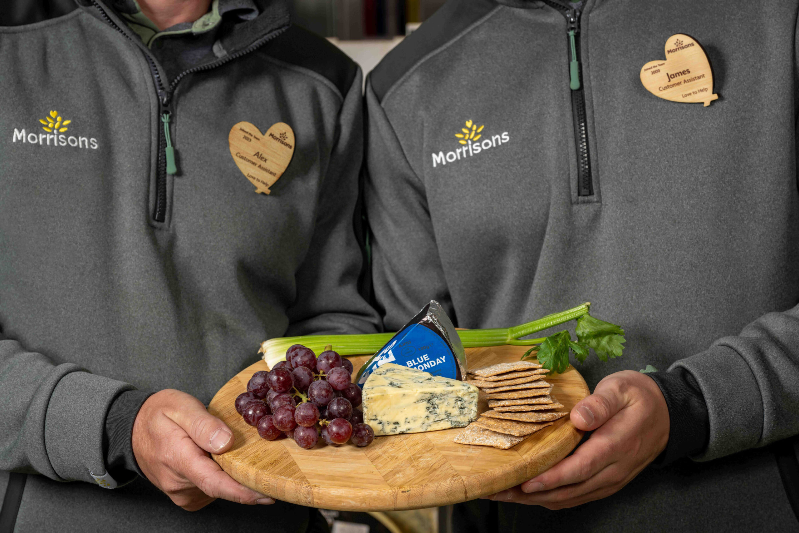 Morrisons is to exclusively sell Blur star Alex James' Blue Monday cheese
