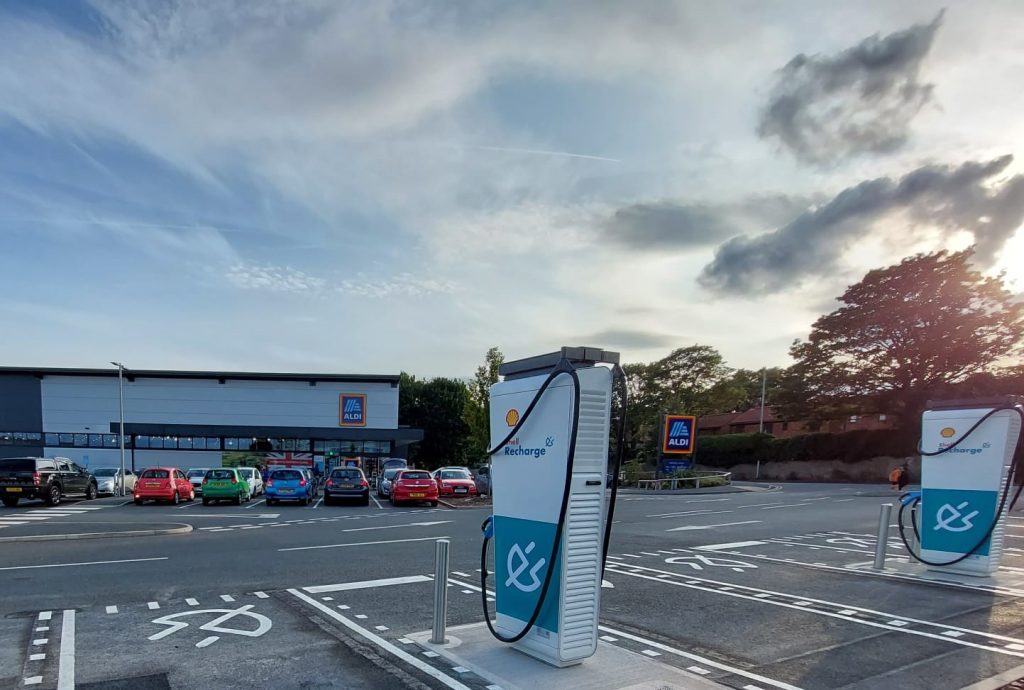 Aldi EV chargers
