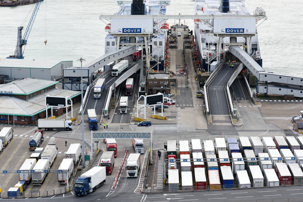 Dover port checks - re post-Brexit check UK government fruit and veg