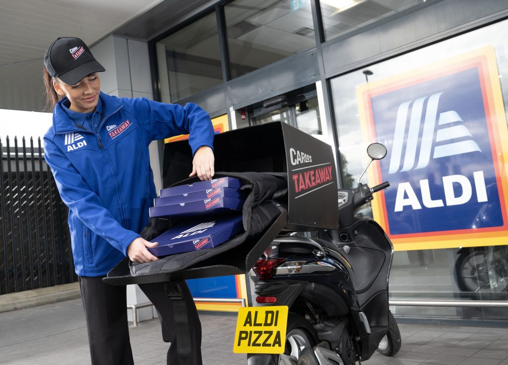 Aldi launches Domino's inspired pizzas and home delivery service