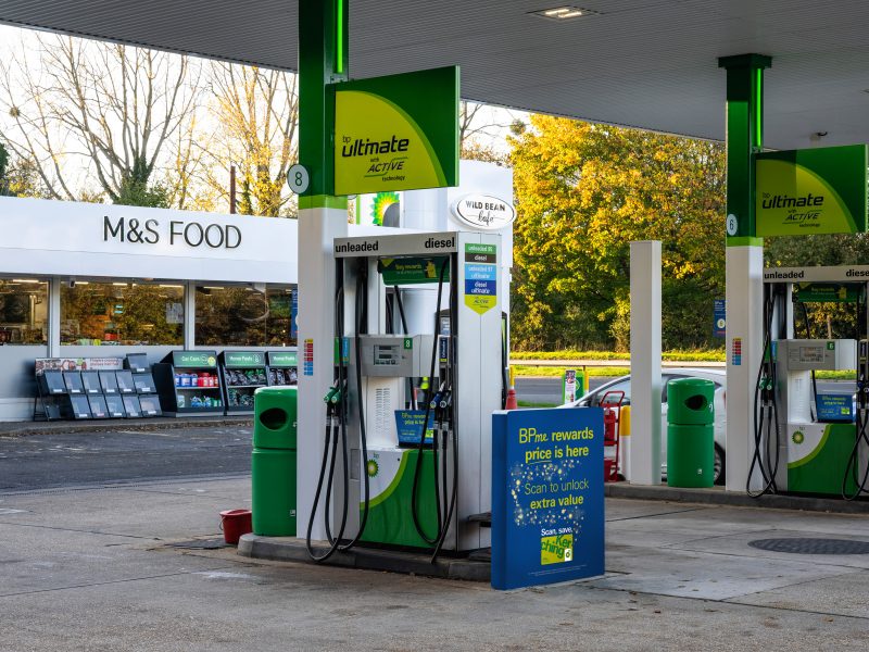 BP forecourt