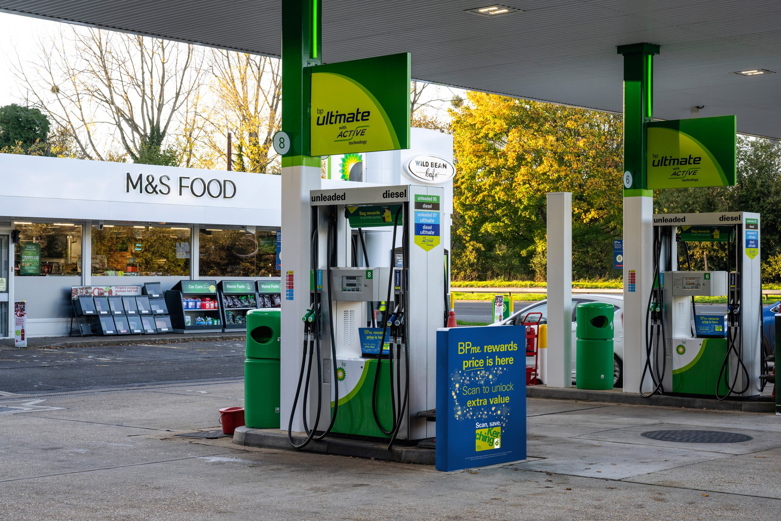 BP forecourt