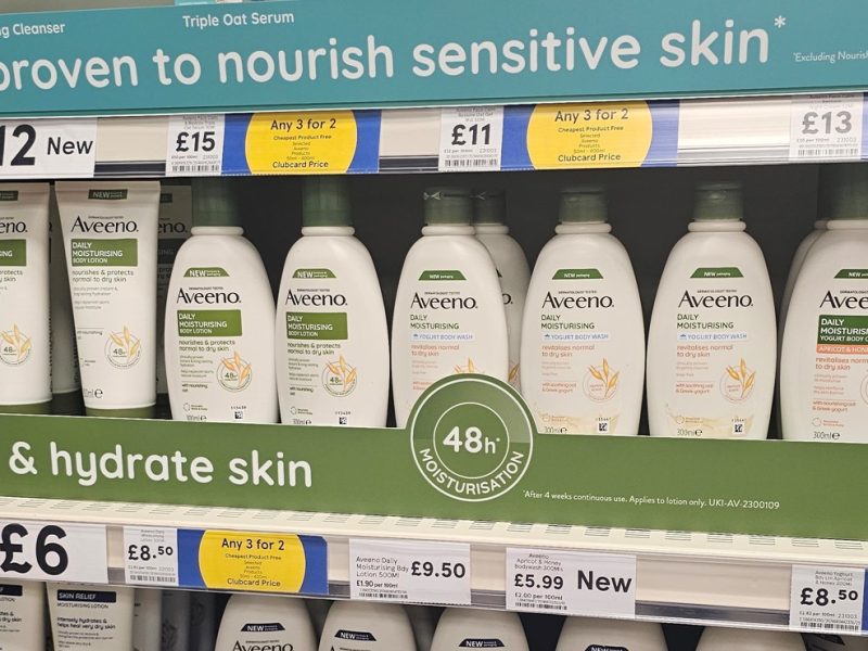 Tesco x Aveeno