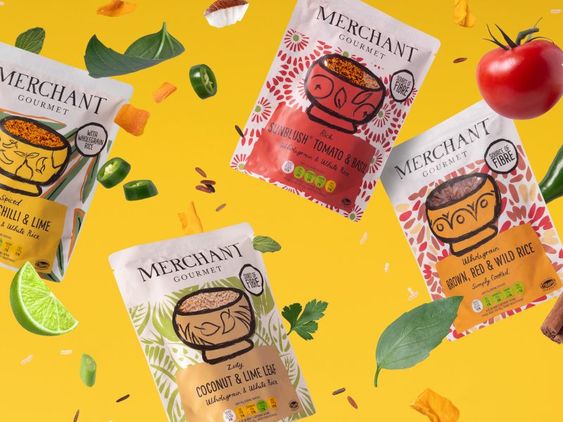 Merchant Gourmet rice pouches