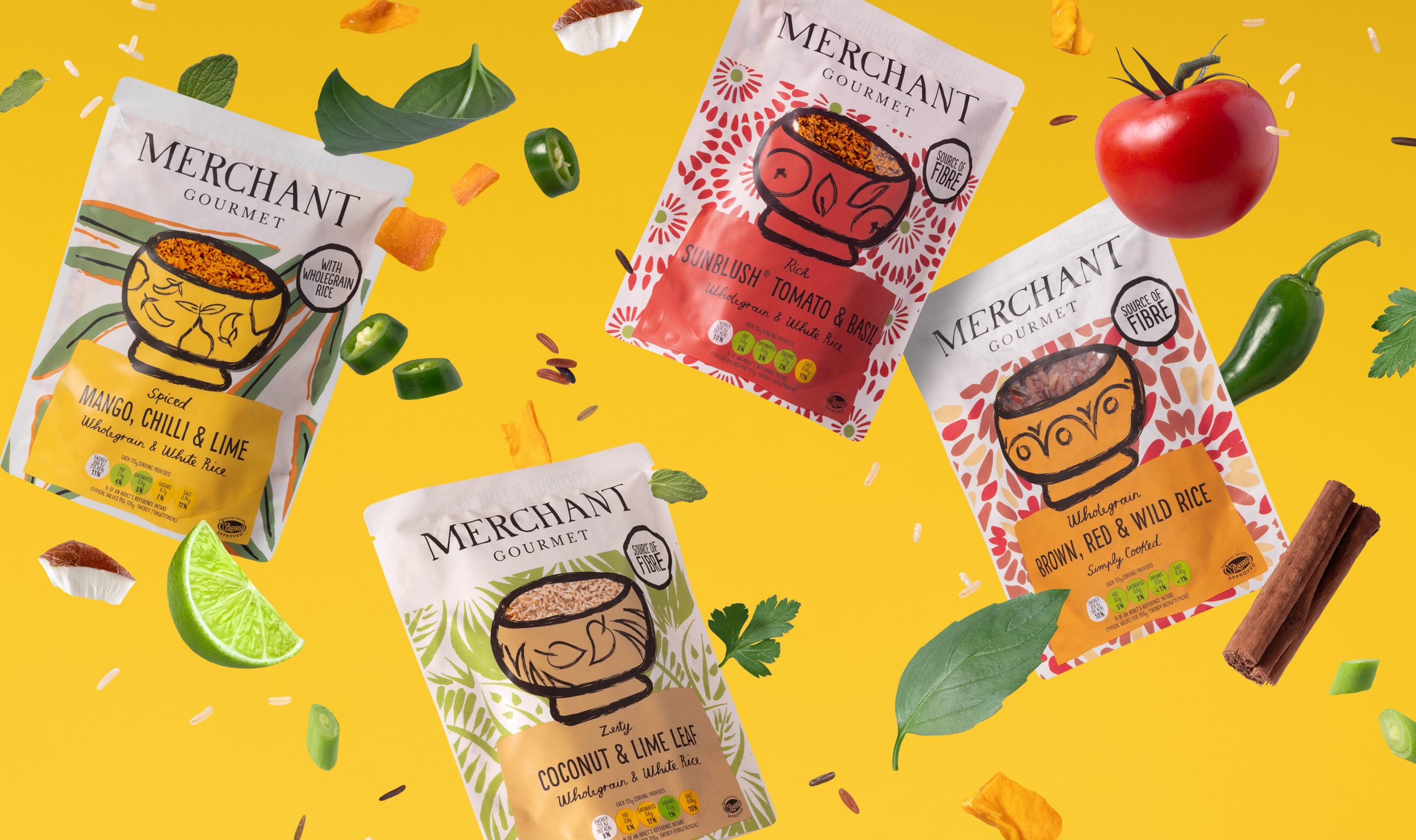 Merchant Gourmet rice pouches