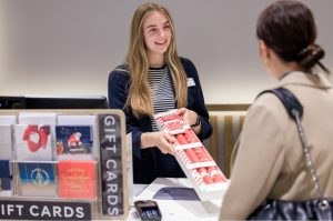 M&S customer assistant