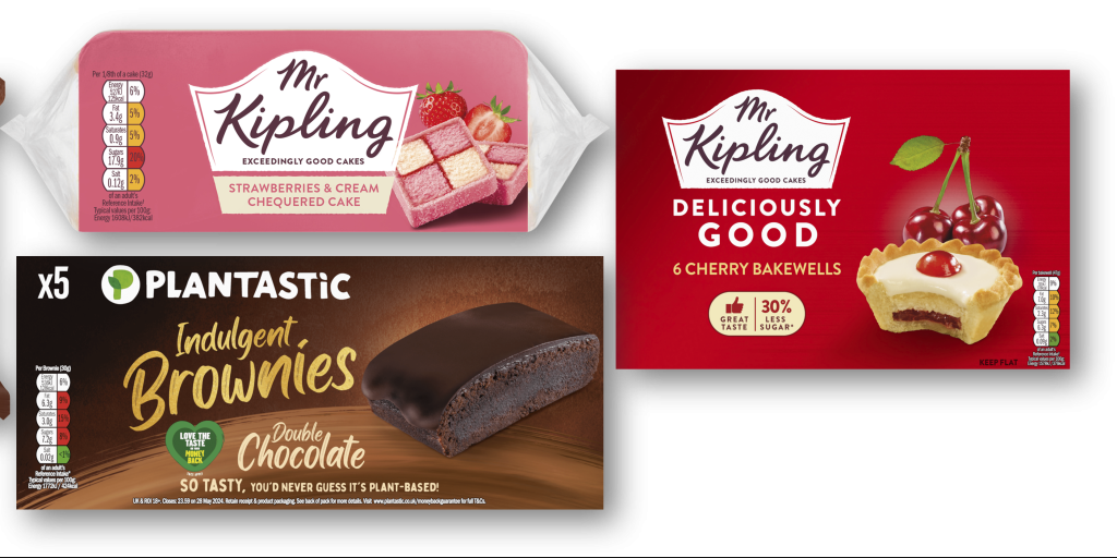 Premier Foods new cake lines