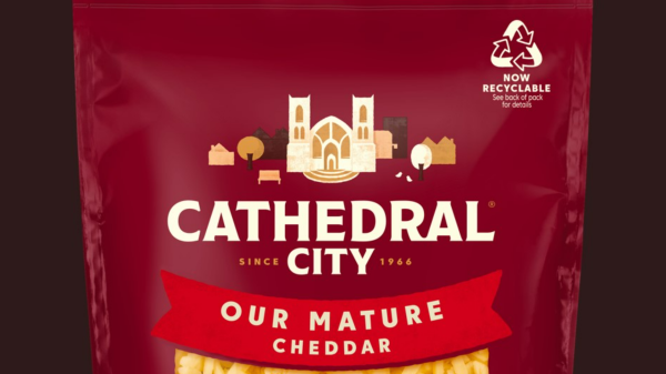Cathedral City recyclable packaging